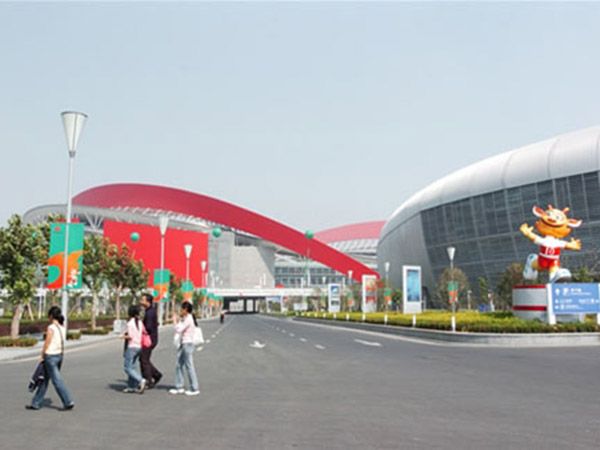 奧體中心場館內道路